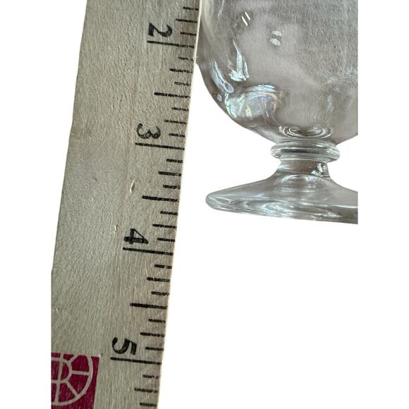 VTG Mini Brandy Snifter 3.5" Barware Cognac Cigar Leisure Socialize Replace 6 OZ - Picture 4 of 8